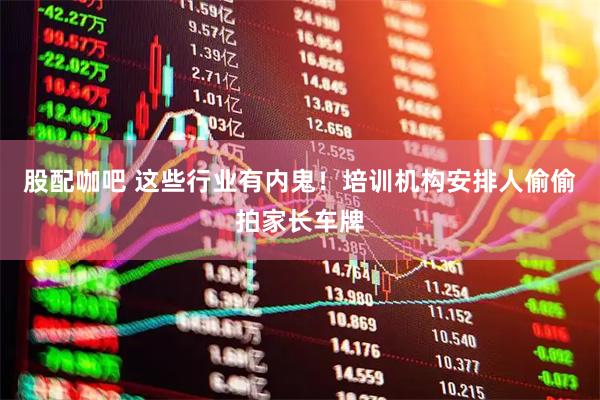 股配咖吧 这些行业有内鬼！培训机构安排人偷偷拍家长车牌