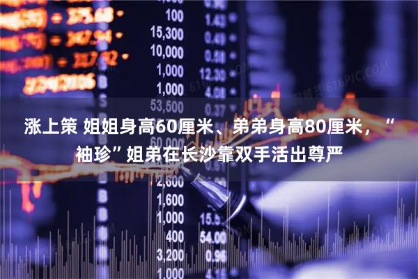 涨上策 姐姐身高60厘米、弟弟身高80厘米，“袖珍”姐弟在长沙靠双手活出尊严